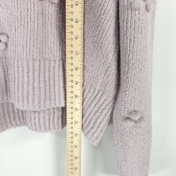 NWT MADEWELL Dotted Bobble Pullover Knit Sweater Pale Lilac Style AG595 Sz XL - Picture 9 of 12